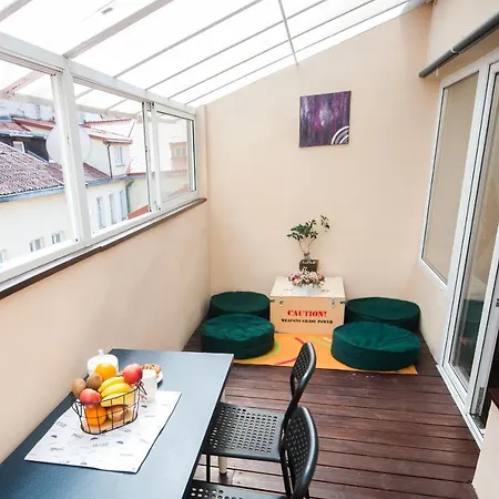 V 12 -terrace + 3 Old Town 公寓 维尔纽斯